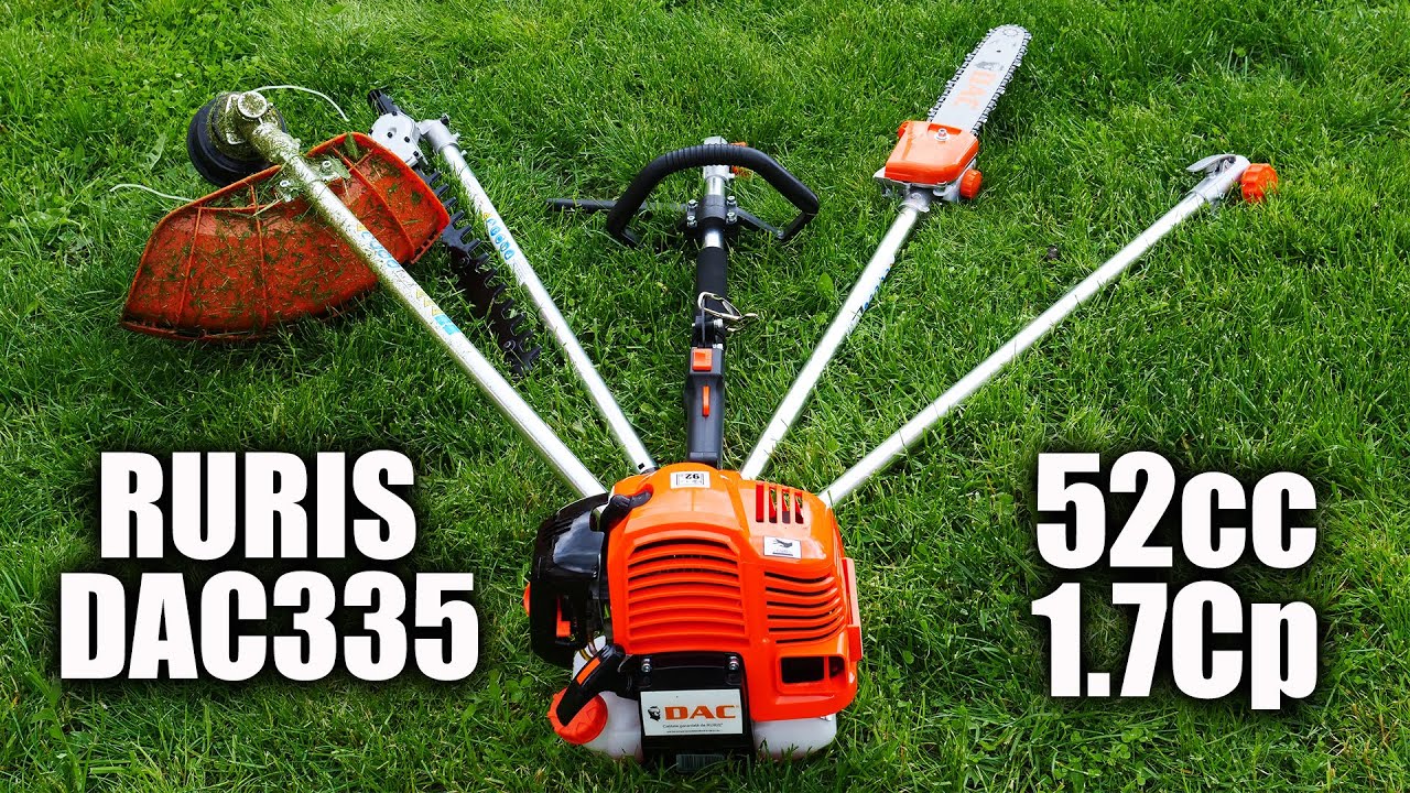 Ruris DAC335 Multifunction Brushcutter | Is it worth it?! | 52cc