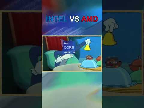 Intel Vs Amd Meme | i9 13900k vs R9 7950x | Tom and Jerry meme. #intel #amd #tomandjerry #i913900k