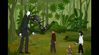 Slender Man Vs Freddy,Predator,Chucky,Jeff,Tyrant | Drawing Cartoons 2