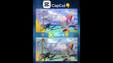 CapCut vs Blurrr Anime Edit