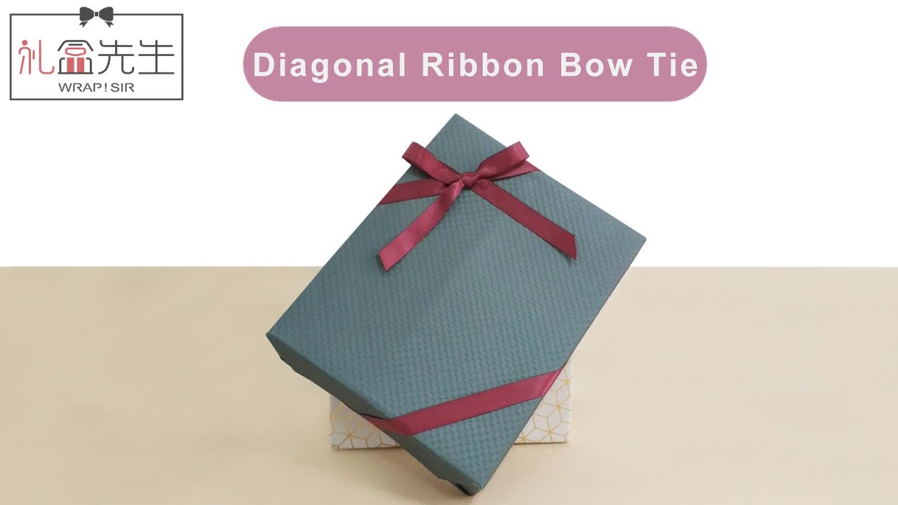 3 Ways to Tie a Ribbon Around a Box - wikiHow