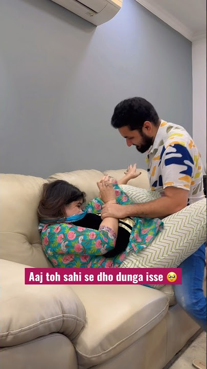Aisi biwi ho toh maze hi maze 😁 #ashortaday #comedy #funnyshorts #sajidshahid #funny #prank #love