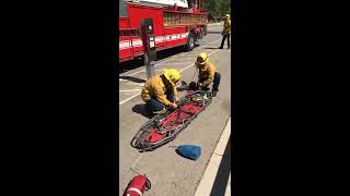 Live with LAFD: Task Force 27 Part 5 - Training for Litter Basket Rescue Operation | April 26, 2020