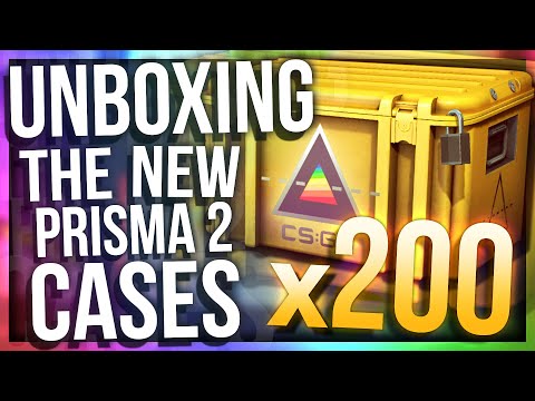 UNBOXING 200 PRISMA 2 CASES (HUGE NEW CASE UNBOXING)