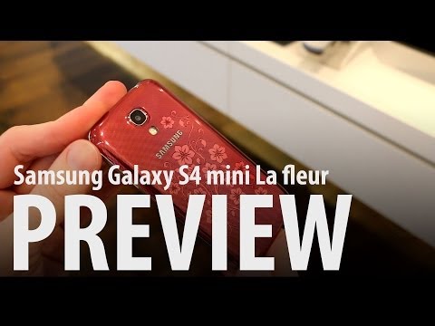 Video: Samsung Galaxy S4 Mini La Fleur: Viedtālruņu Pārskats