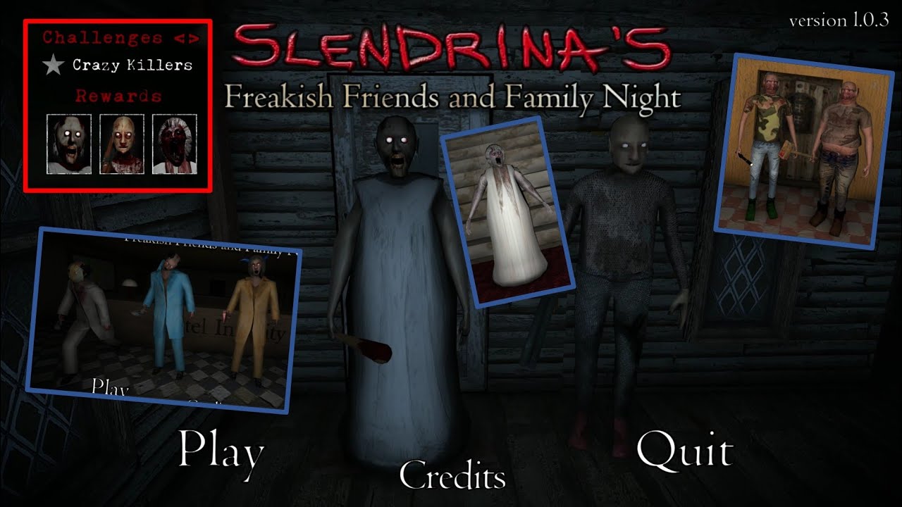 Slendrina's Freakish Friends and Family Night by Buttery Stancakes