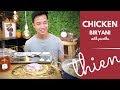 [mukbang/cookbang with THIEN]: Indian Chicken Biryani (Hyderabadi-style), Paratha, and Raita