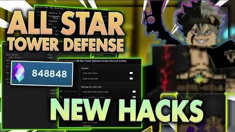UPDATED All Star Tower Defense Script Hack  GUI  FAST Auto Farm  Unlock Units  PASTEBIN 2025