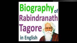 RABINDRANATH TAGORE BIOGRAFY PART 1