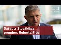 Sašauts Slovākijas premjerministrs Roberts Fico