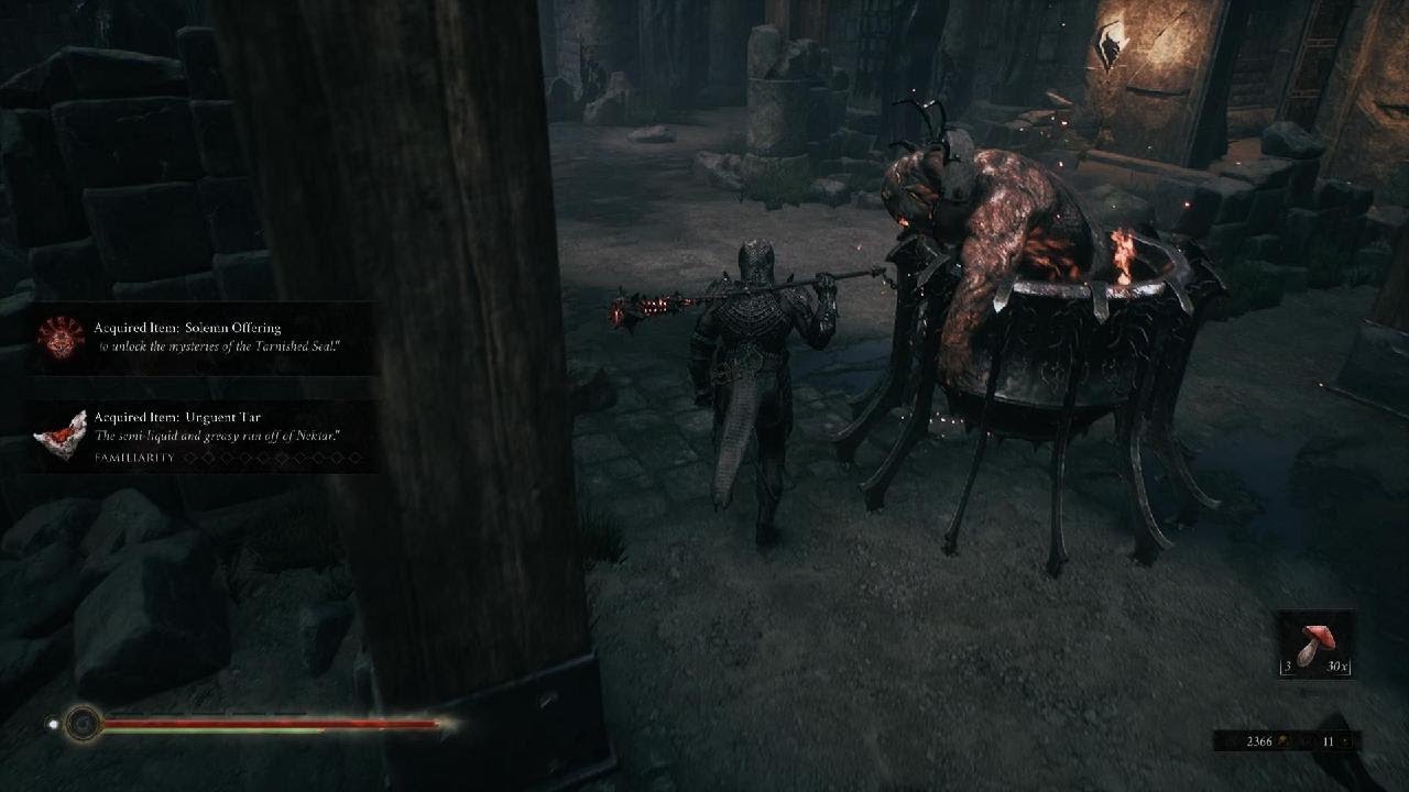 Shrine of Ash Short Cut Door + Solemn Offering Location, Mortal Shell YouTube