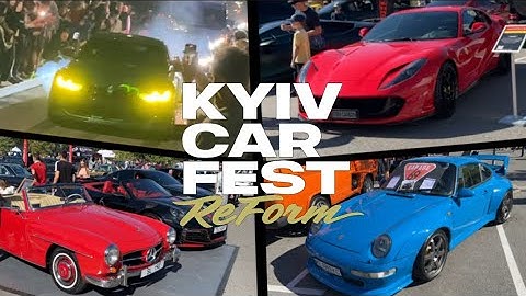 ВЛОГ ИЗ KYIV CAR FEST  RE-FORM Vol. 6 