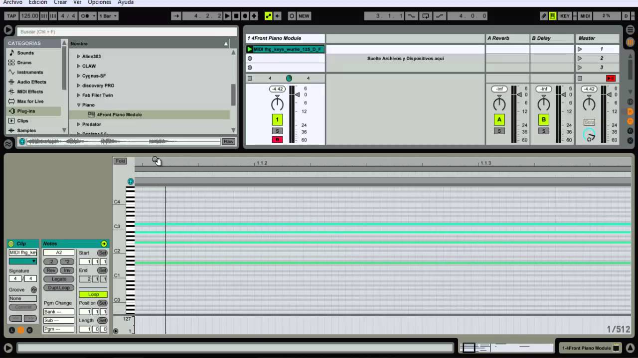8 - Novedades de Ableton Live 9 - Audio a Acordes Midi (En Español ...