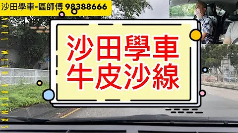 沙田學車補鐘篇 - 2024最新牛皮沙線 ft. 😱突發的士佬食煙🅿️考車前必看之出入停車場迴旋處技巧✅ - 天天要聞