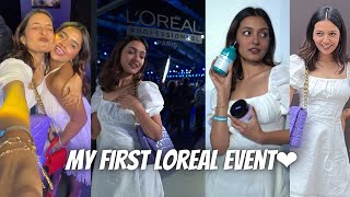 My first Loreal event😍❤️||Yashasvi Rajpoot||