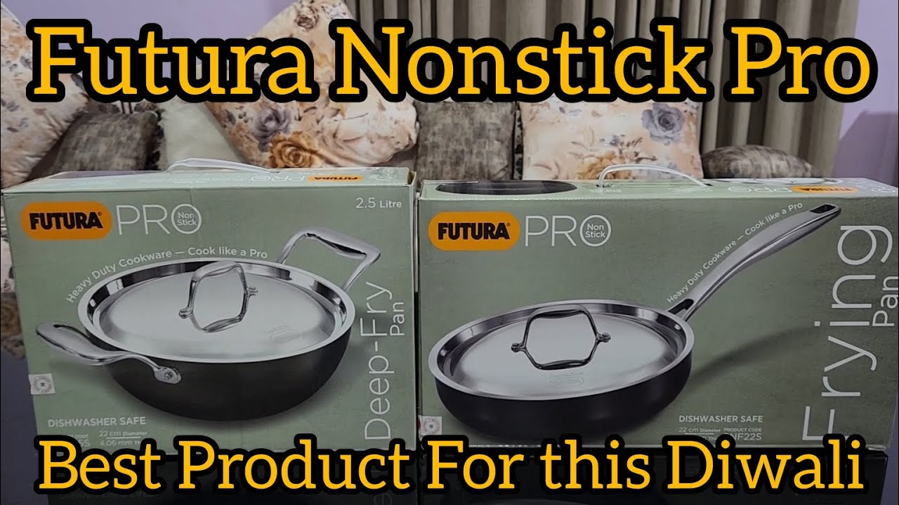 Futura Nonstick Pro Kadhai N Frying Pan|Best Nonstick Cookware in India|Best Product for this diwali