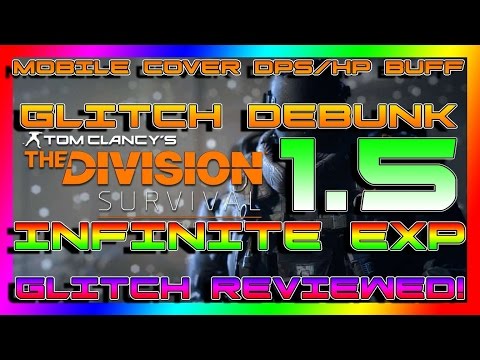 Infinite EXP/Cache Glitch REVIEWED | MOBILE COVER Glitch DPS/HP BUFF DEBUNK | The Division