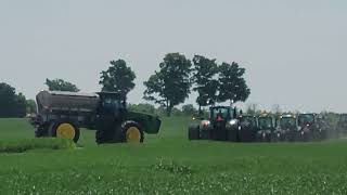 Funeral Parade tractors
