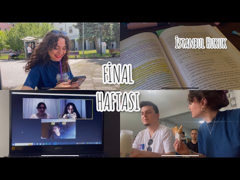 İSTANBUL ÜNİVERSİTESİ HUKUK FAKÜLTESİ FİNAL HAFTASI / mezun muyuz?