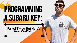 How to Program a Transponder Car Key | Using the AutoProPad Basic #programming #my #Subaru