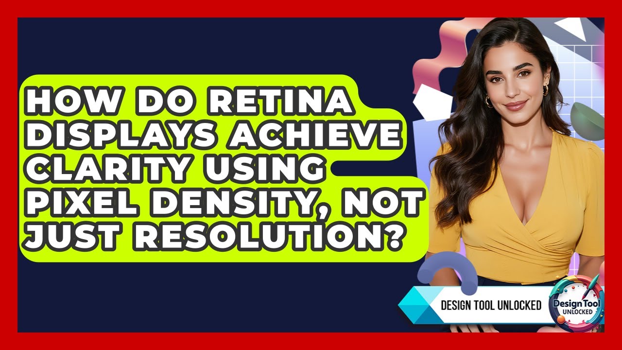 How Do Retina Displays Achieve Clarity Using Pixel Density, Not Just Resolution?