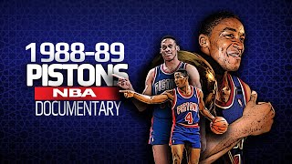 Detroit Pistons 1988\/89 Documentary | Motor City Madness | 1st Bad Boys 'Chip
