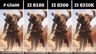 Gtx 1060 P G5600 Vs I3 8100 Vs I3 8300 Vs I3 8350K Comparison