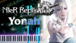 NieR Replicant 1.22 OST - Yonah / Ashes of Dreams (piano transcription + sheet music)