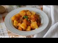 Come cucinare velocemente le Patate /Patate al Pomodoro/ Un pasto economico e saporito #5