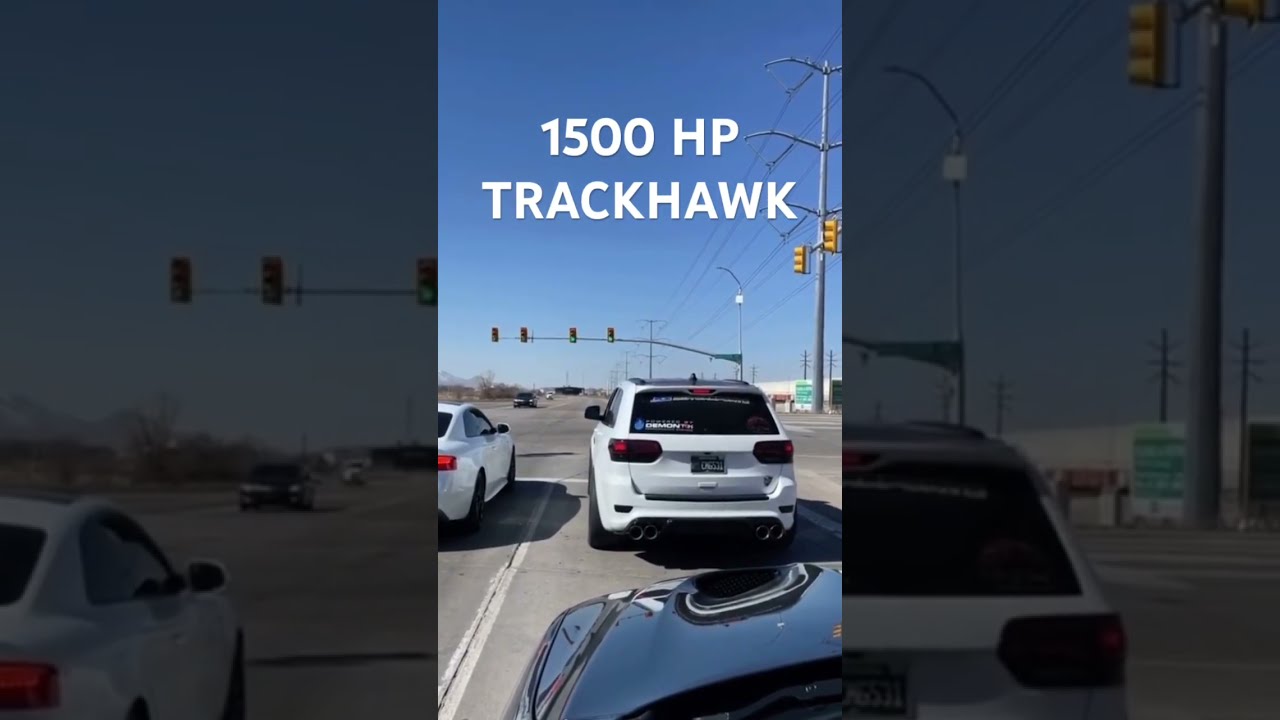 1500 HP DEMON TRACKHAWK 1000hp Cars Dodge Jeep Trackhawk Mopar Hellcat