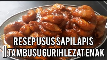 Resep Usus Sapi lapis || Tambusu Sapi