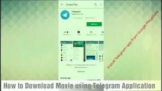 Movie download using Telegram Application screenshot 2