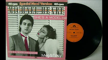 Michael Heart ‎– She's A Model (1984)