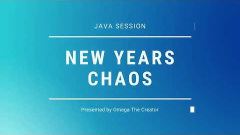 Who cut the line? - New Years Chaos