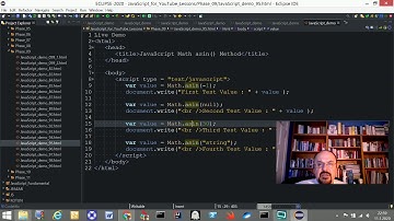 JavaScript Dersi 9 ECLIPSE IDE üzerinde JavaScript Kodları Live Preview ile Ön İzlemeli....