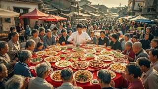 山东农村大席小王子，一桌240元10菜2汤，现场制作场面惊人【大锤吃吃吃】
