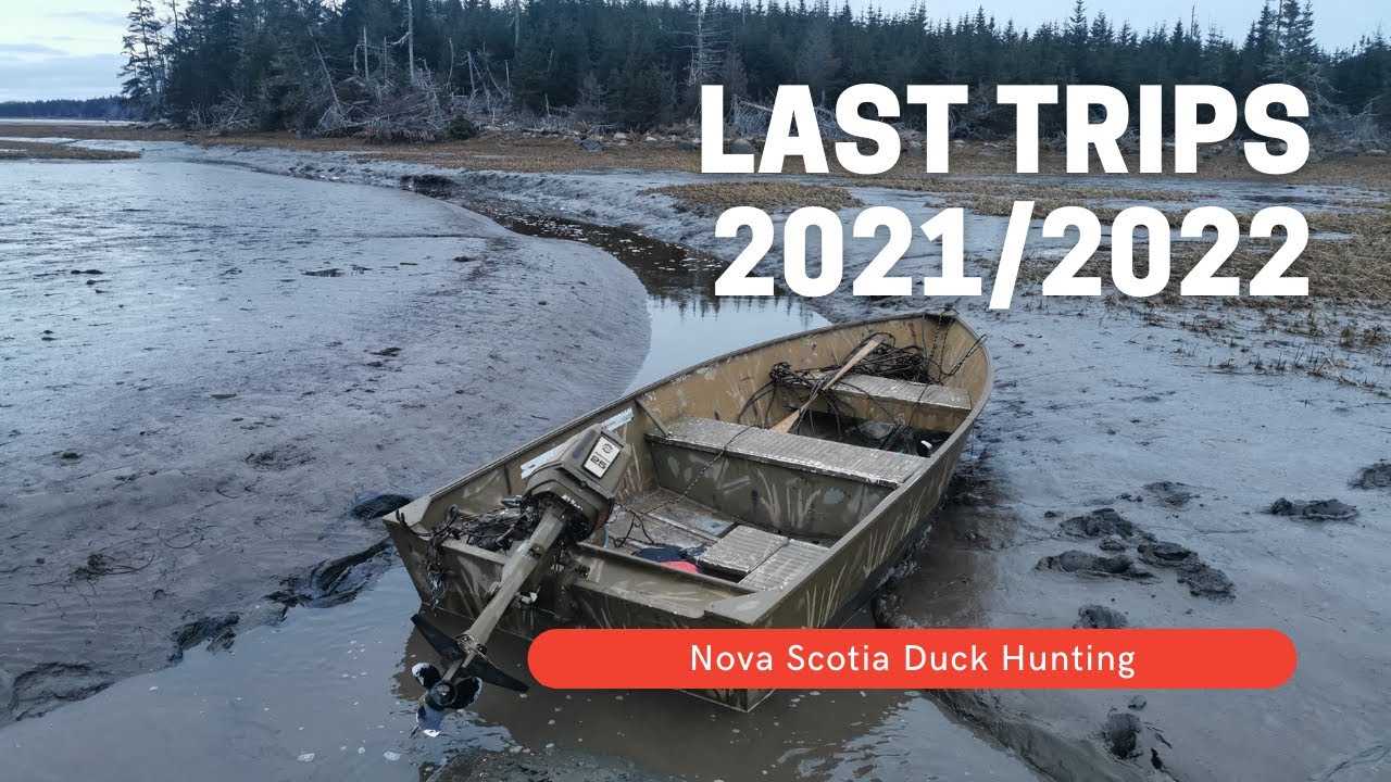 Nova Scotia Duck Hunting Last Trips 2021/2022 Season YouTube