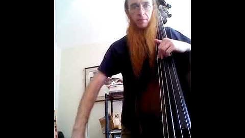 Double Bass Intro to bowing using the whole arm