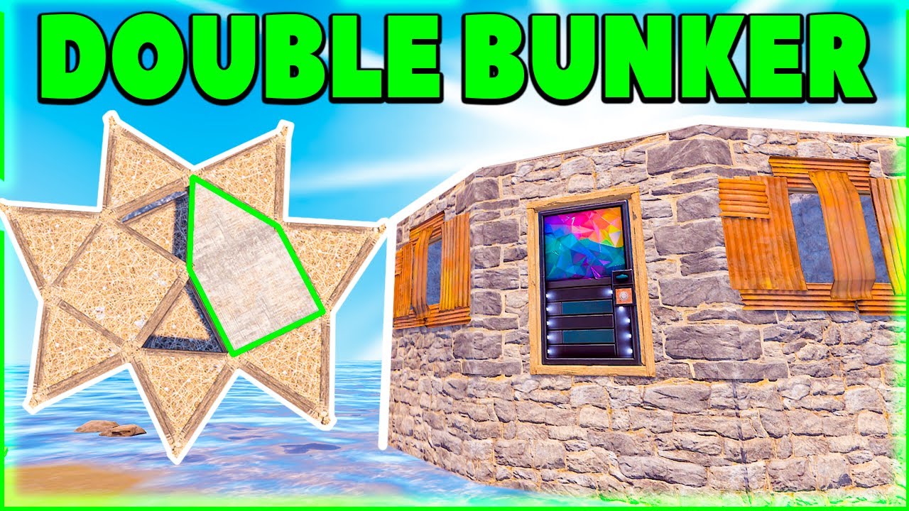 ''The STRONGEST'' - Solo/Duo (DOUBLE) BUNKER BASE DESIGN 2022 - YouTube