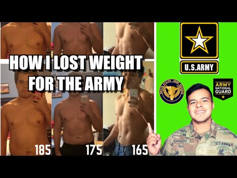 How I Lost Over 20 Pounds To Join The Army! | How To Get In Shape For Basic Training!