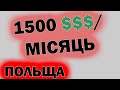 Зарплата понад 1500 $ за місяць в Польщі | ТОП 3 вакансії