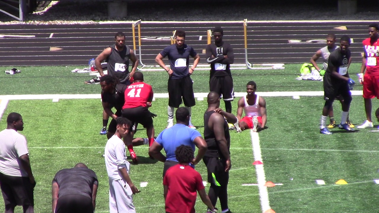 Boomer Mays LB Pass Rush Winnepeg FA Tryout 5/14/17 YouTube