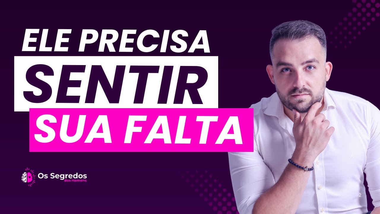 7 atitudes essenciais para ele sentir saudades de você