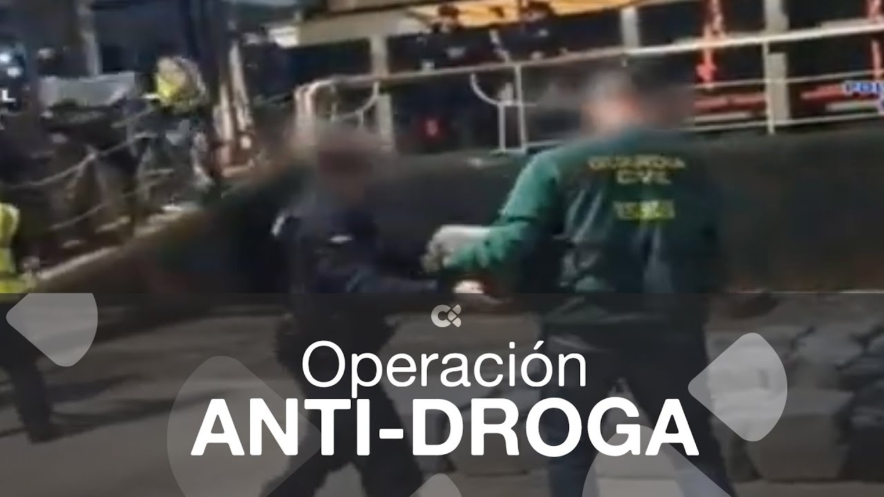 Operación anti-droga de la Guardia Civil