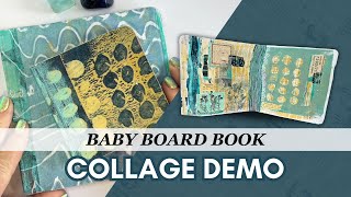 Unleashing Creativity: Upcycling Board Books with Collage Techniques