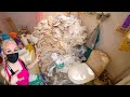 Top 3 strangest dirty homes and their stories deep cleaning compilation