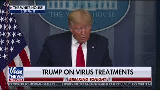 Pres Trump: Through FDA Treatment Acceleration Program Testing 19 Therapies, 26 In Active Planning