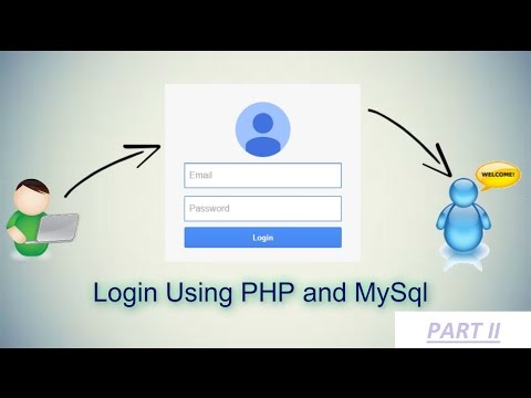 Create a Login-Signup Form with User Sessions using HTML,PHP and MySQL(PART II)