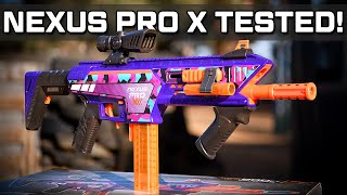 Nexus Pro X: Dart Zone's New 200fps Nerf Sniper Tested!