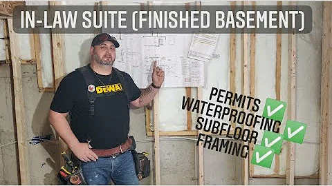 In-law Suite! Finished Basement Project - Part 1- ...